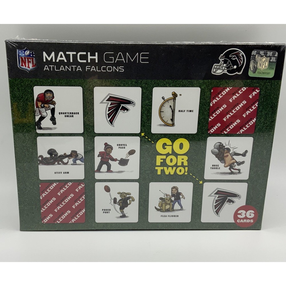 NFL Atlanta Falcons Memory Match Game